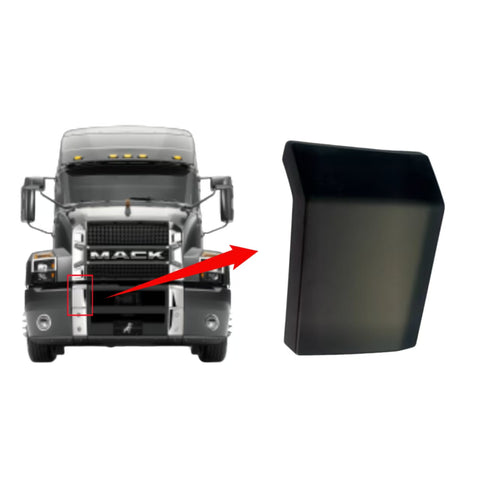 GA-MK-047-2B-R Bumper Trim Moulding BLACK Right Passenger Side For Mack Anthem 2017+