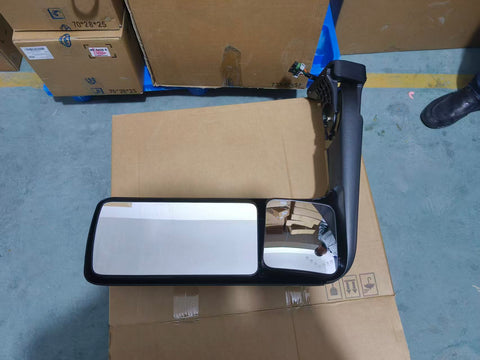 GA-IN-068BL Black Door Mirror LH Assembly Motorize and Heating for International LT625 2018 2019 2020 2021 2022 2023 2024