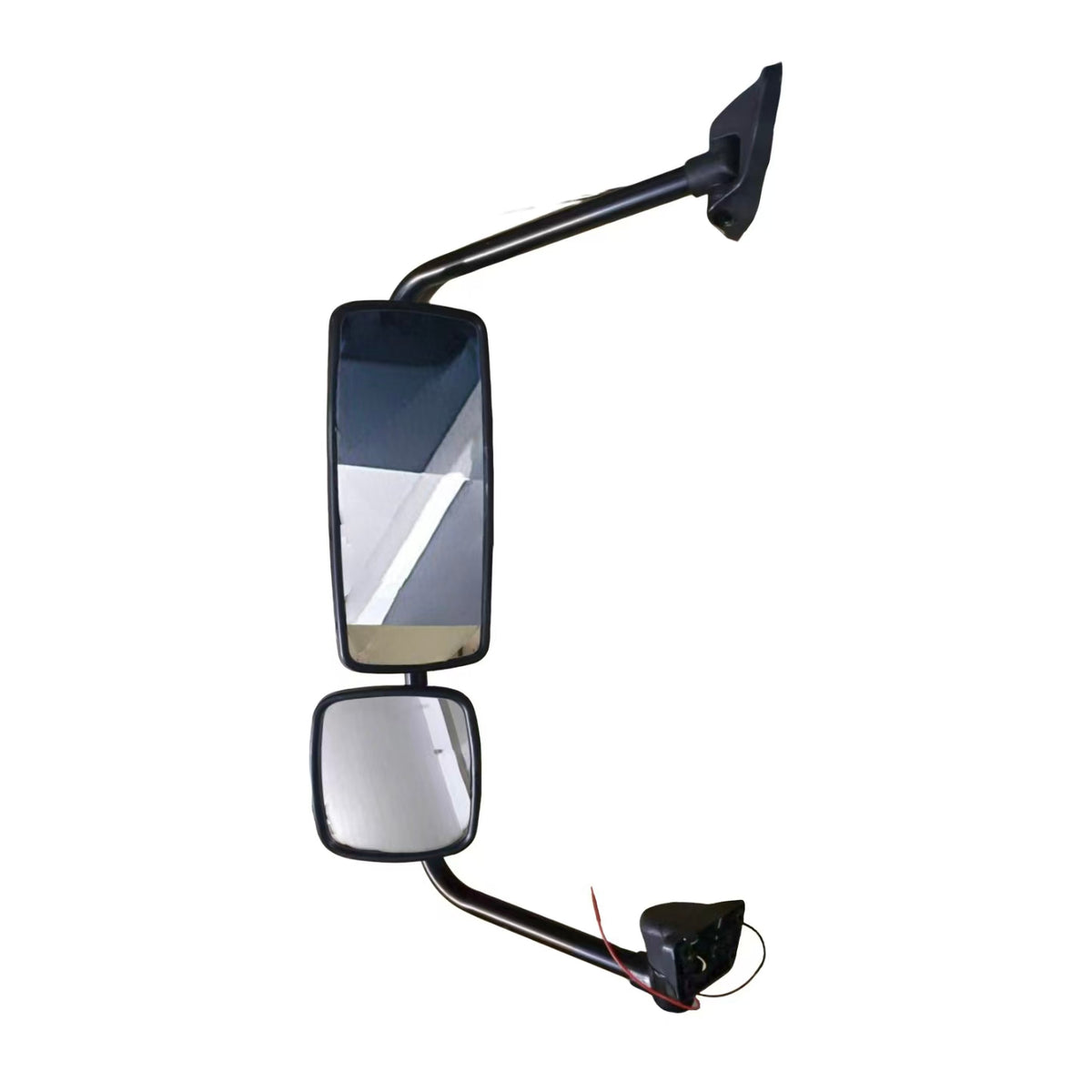 GA-FR-041-L Door Mirror Chrome Assembly with Arm Left For Freightliner M2 2003 2004 2005 2006 2007 2008 2009 2010 2011 2012 2013 2014 2015 2016