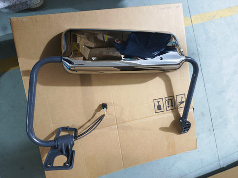GA-FR-078BR Door Mirror Motorized and Heated Chrome RH For Freightliner Columbia