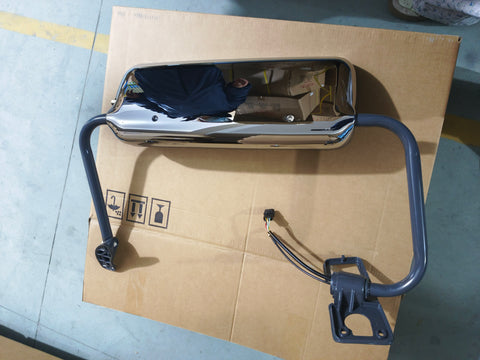 GA-FR-078BL Door Mirror Motorized and Heated Chrome LH For Freightliner Columbia