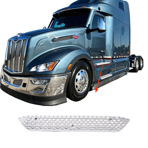 GA-PE-039-1 Front Fairing Upper Aluminum Step Peterbilt 579 2023 2024 2025 2026