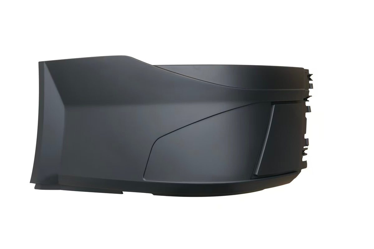 GA-V-058B-1-L Bumper Ends W/O Chrome Front Cover&Foglamp hole LH For Volvo VNL 2015-2017