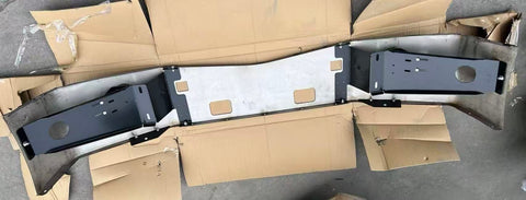GA-PE-033 Replacement Stainless Steel Bumper w/Foglight Holes For Peterbilt 579 2013 2014 2015 2016 2017 2018 2019 2020 2021 2022