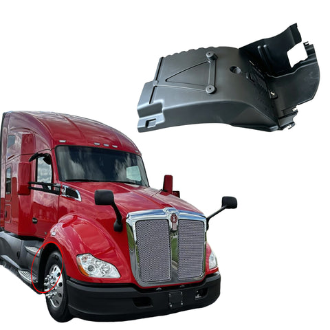 GA-KW-064-R MudGuard Liner Fender Complete Right Side For Kenworth T680 2013 2014 2015 2016 2017 2018 2019 2020 2021 L35-6030