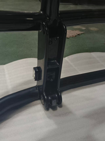 GA-DGVL-3-PVC Black Deer Guard Bumper PVC with Bracket for Volvo VNL 2026+