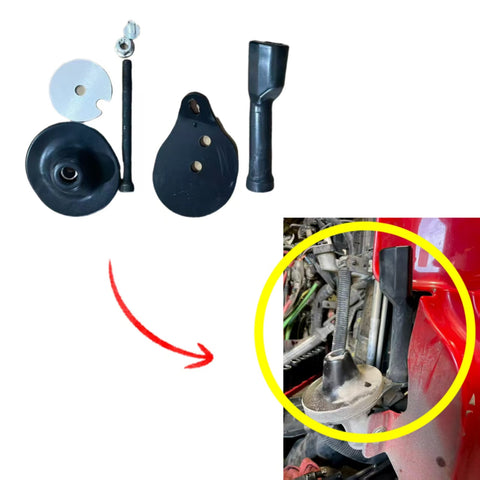 GA-FR-106-3A-L Left Side Hood & Bumper Latch Poly Freightliner Cascadia 2008-2017 HLK1047KUB