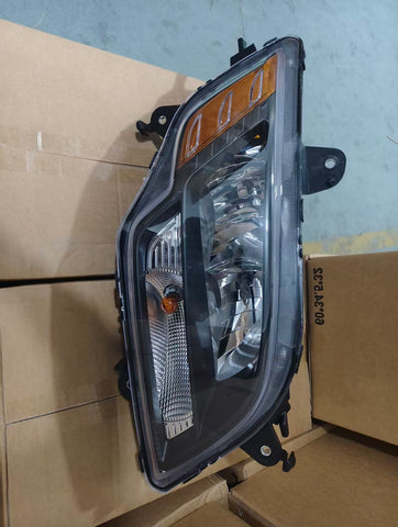 GA-IN-107A-R Halogen Headlight Black Right Side For International MV 2022 2023 2024