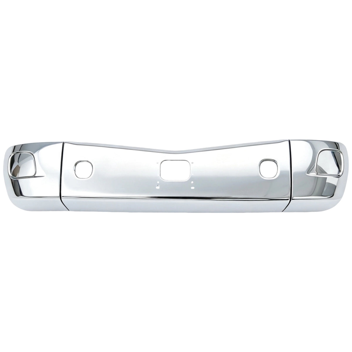 GA-PE-048C Steel Bumper ASSY W/O Fog Lamp Hole with Bracket for Peterbilt 579 2013 2014 2015 2016 2017 2018 2019 2020 2021 2022