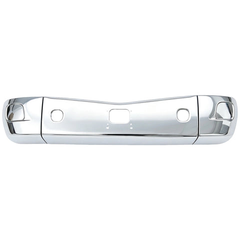 GA-PE-048C Steel Bumper ASSY W/O Fog Lamp Hole with Bracket for Peterbilt 579 2013 2014 2015 2016 2017 2018 2019 2020 2021 2022