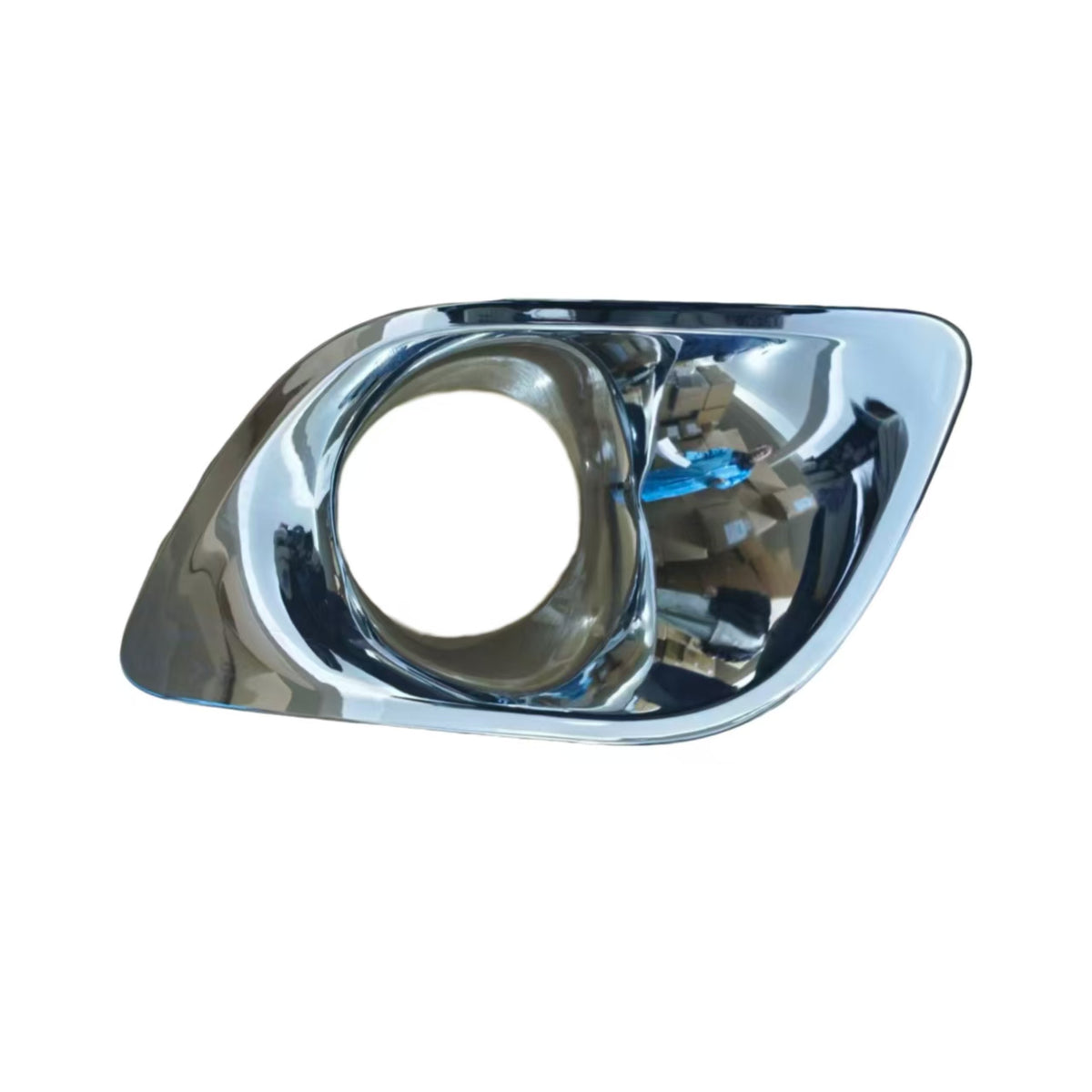 GA-KW-038B-L Chrome Fog Light Bezels Driver Side For Kenworth T680 2013 2014 2015 2016 2017 2018 2019 2020 2021