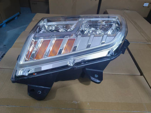 GA-KW-042C-L NEW Headlight LED CHROME For Kenworth T880 truck Driving Side LH 2019 2020 2021 2022 2023