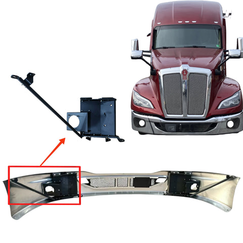 GA-KW-079-2-2-L Steel Bumper Bracket Left Side For Kenworth T680 Next GEN 2022 2023 2024 2025 2026
