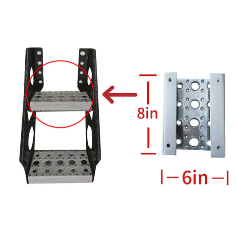 GA-FR-172-2B Plain Back Of CAB Ladder Step 8IN For Freightliner Cascadia 2008-2024 22-74808-000