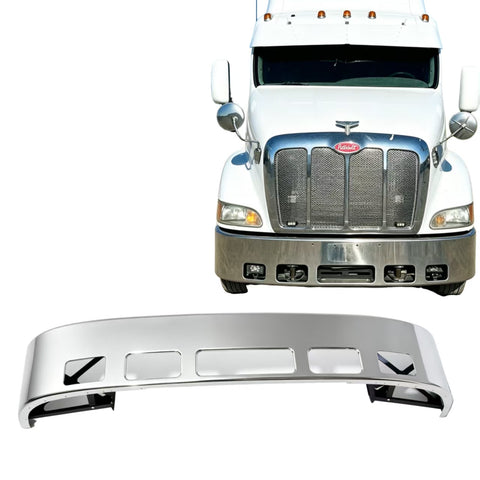 GA-PE-029 Front Bumper Chrome 23718-2 For Peterbilt 587/387