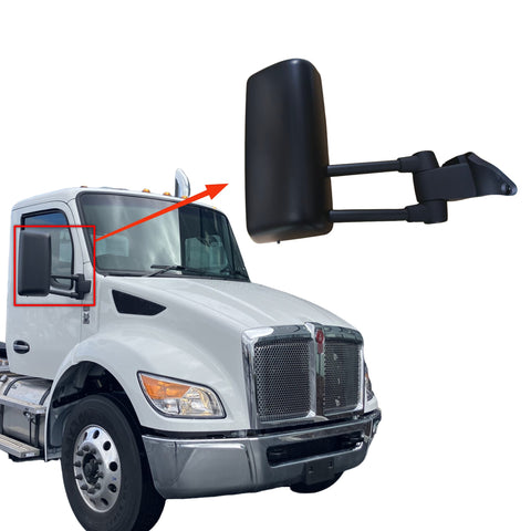 GA-KW-072A-R Right RH Door Mirror Assembly For Kenworth T180 T280 T380 T480 R59-6145-111000