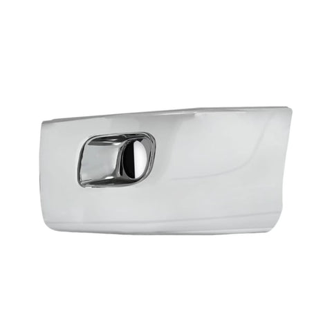 GA-PE-008D-L Chrome Corner Bumper With Fog Light Hole Left Side For Peterbilt 579 2013-2022