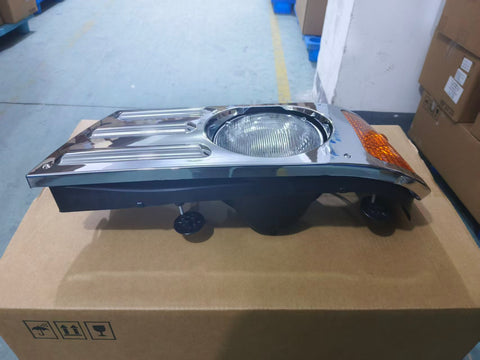 GA-MK-012BL Headlight Chrome - Driver Side For Mack Granite CV713