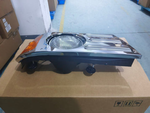 GA-MK-012BR Headlight Chrome - Passenger Side For Mack Granite CV713