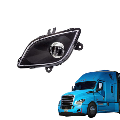 GA-FR-098-L LED Foglights Left Side for Freightliner Cascadia 2018 2019 2020 2021 2022 2023 2024