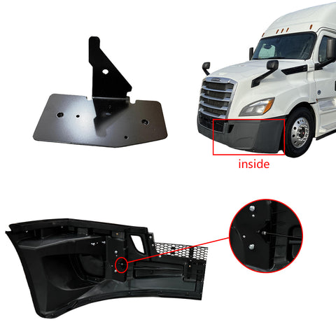 GA-FR-101-8-L Bumper Mounting Bracket Driver Side For Freightliner Cascadia  2018 2019 2020 2021 2022 2023 2024