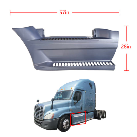 GA-FR-130-L Front Step Fairing Left Side For Freightliner Cascadia 2008-2017