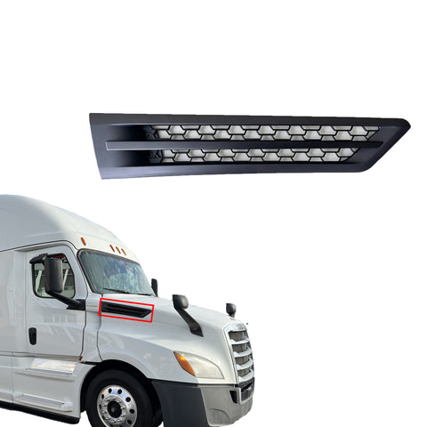 GA-CA1814-001R Black Side Grille Rh For Freightliner Cascadia 2018 2019 2020 2021 2022 2023 2024 GA-FR-103B-R-YJ