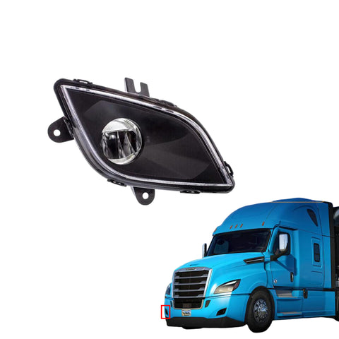 GA-FR-098-R LED Foglights Right Side for Freightliner Cascadia 2018 2019 2020 2021 2022 2023 2024