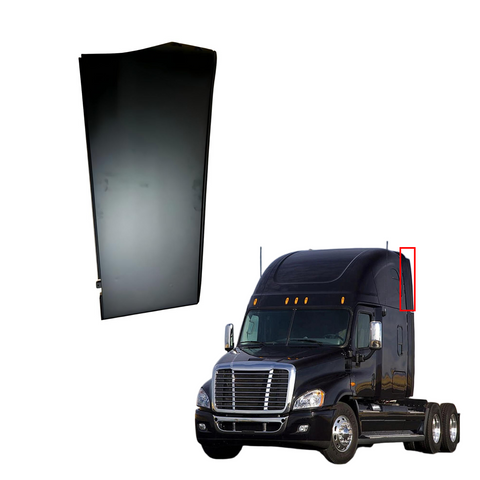 GA-CA0804-004L Cab Air Deflector Upper Fairing for Freightliner Cascadia 2018 2019 2020 2021 2022 2023 2024 Driver(LH) GA-FR-154L-YJ