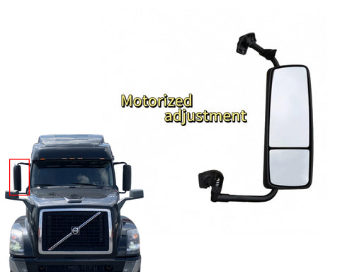 GA-V-011B-R Passenger RH Side Black Mirror Complete Truck Mirror For Volvo VNL 2004 2005 2006 2007 2008 2009 2010 2011 2012 2013 2014 2015 2016 2017