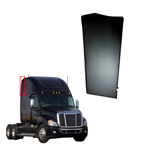 GA-CA0804-004R Cab Air Deflector Upper Fairing for Freightliner Cascadia 2018 2019 2020 2021 2022 2023 2024 Driver(RH) GA-FR-154R-YJ