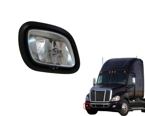 GA-FR-013-R Foglamp Rh Passenger side For Freightliner Cascadia 2008 2009 2010 2011 2012 2013 2014 2015 2016 2017