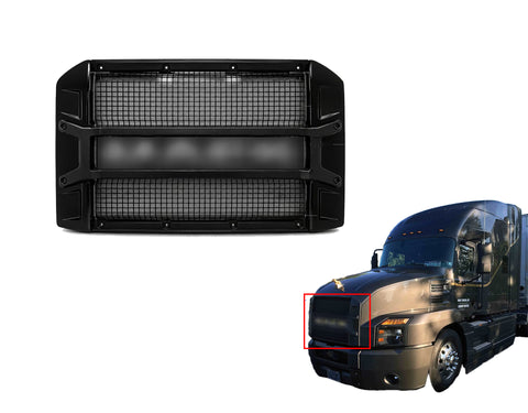 GA-MK-046B Front Grille Assembly Black Compatible 23809750 For Mack Anthem 2017+