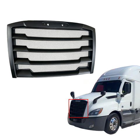 GA-FR-091B Grille Black W/Bug Screen For Freightliner Cascadia 2018 2019 2020 2021 2022 2023 2024 GA-CA1802-A1