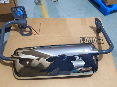 GA-FR-040D-L* Door Mirror Chrome With Bracket LH For Freightliner Century/Columbia 2004 2005 2006 2007 2008 2009 2010 2011 2012 2013 2014 2015 2016 2017 2018