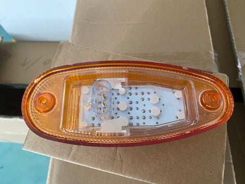 GA-IN-042 LED Cab Roof Front Marker/Clearance Light Amber Fit: International Truck