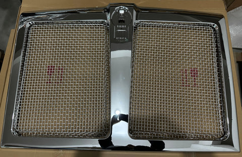 GA-KW-041 Chrome Grille with Bug Screen for Kenworth T880