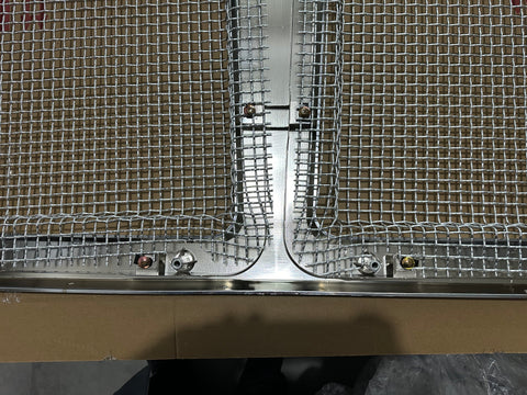 GA-KW-041 Chrome Grille with Bug Screen for Kenworth T880