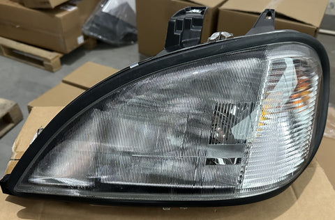 GA-FR-004L* Headlights For FREIGHTLINER COLUMBIA 2000 2001 2002 2003 2004 2005 2006 2007 2008 2009 2010 2011 2012 2013 LH Driver Side Assembly Halogen