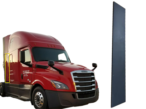 GA-FR-155-1 Behind The Cab Fairing Extension Lower Freightliner Cascadia 2018 2019 2020 2021 2022 2023 2024