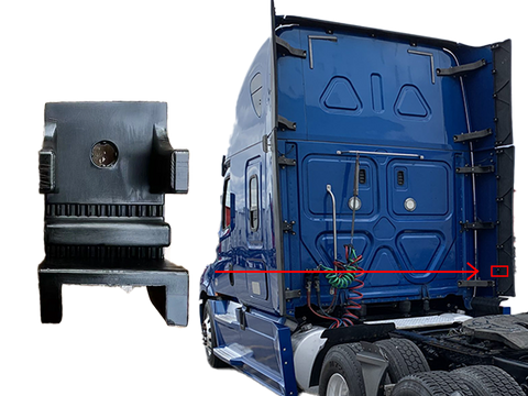 GA-FR-155-3 Fairing Hinge For Freightliner Cascadia 2018 2019 2020 2021 2022 2023 2024