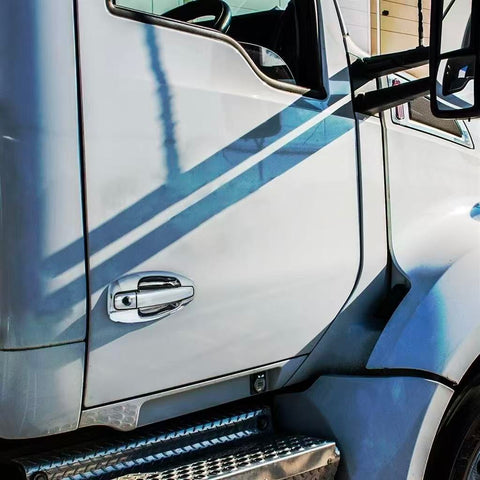GA-KW-069-1-R Chrome Exterior Door Handle Covers Right Side For Kenworth T680/T880 2013 2014 2015 2016 2017 2018 2019 2020 2021 2022