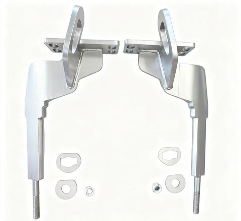 GA-DG039-F18    Silver Deer Guard Bumper with Bracket for Freightliner Cascadia 2018-2024