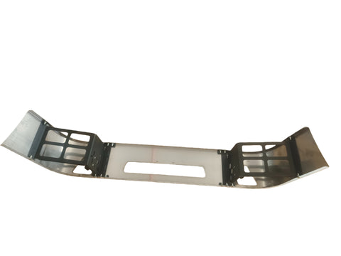 GA-V-112 Chrome Steel Bumper 16" With Fog light Hole& Bracket For Volvo VNL 2004-2017