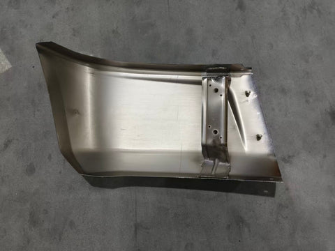 GA-KW-073D-2-W/O-L Corner Bumper Steel Chrome W/O Hole Left Side For Kenworth T480 2021 2022 2023 2024 2025 2026