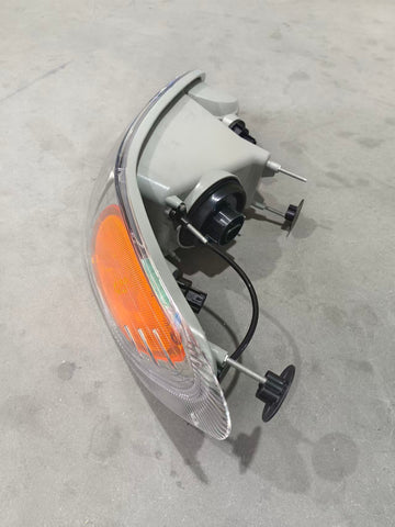 GA-PE-032A-L Head Lamp Silver Left Side For Peterbilt 587/387