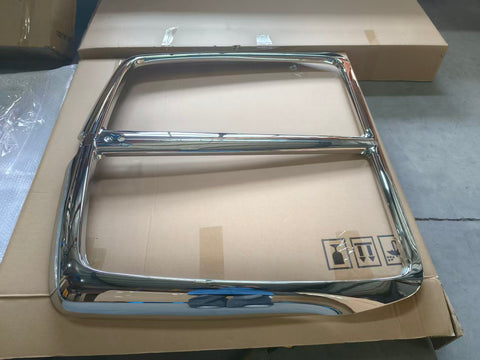 GA-KW-001 Grille Chrome W/O Aluminum Bug Mesh Net For Kenworth T660