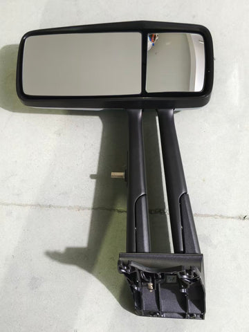 GA-KW-023A-R=KW-055A-R Door Mirror Chrome Cover For Kenworth T680/880 2005 2006 2007 2008 2009 2010 2011 2012 2013 2014 2015 2016 2017 2018 2019 2020 2021 2022 2023 2024 2025 2026 Passenger Side Rh