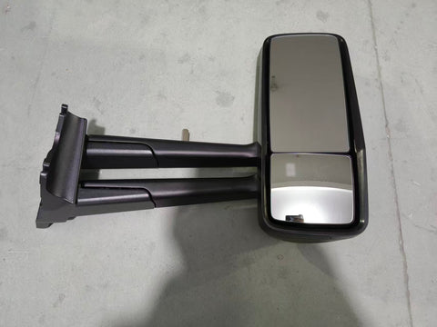 GA-KW-023BR=KW-055BR  Door Mirror Black For Kenworth T680/880 2005 2006 2007 2008 2009 2010 2011 2012 2013 2014 2015 2016 2017 2018 2019 2020 2021 2022 2023 2024 2025 2026 RH Passenger Side