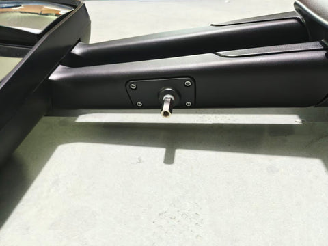GA-KW-023BR=KW-055BR  Door Mirror Black For Kenworth T680/880 2005 2006 2007 2008 2009 2010 2011 2012 2013 2014 2015 2016 2017 2018 2019 2020 2021 2022 2023 2024 2025 2026 RH Passenger Side